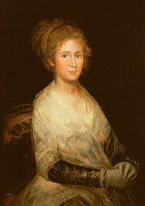 Arckép Josefa Bayeu (†1812) Goya felesége, 1798 körül